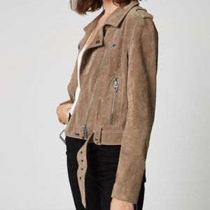 BLANKNYC Moto Jacket S French Taupe NWOT